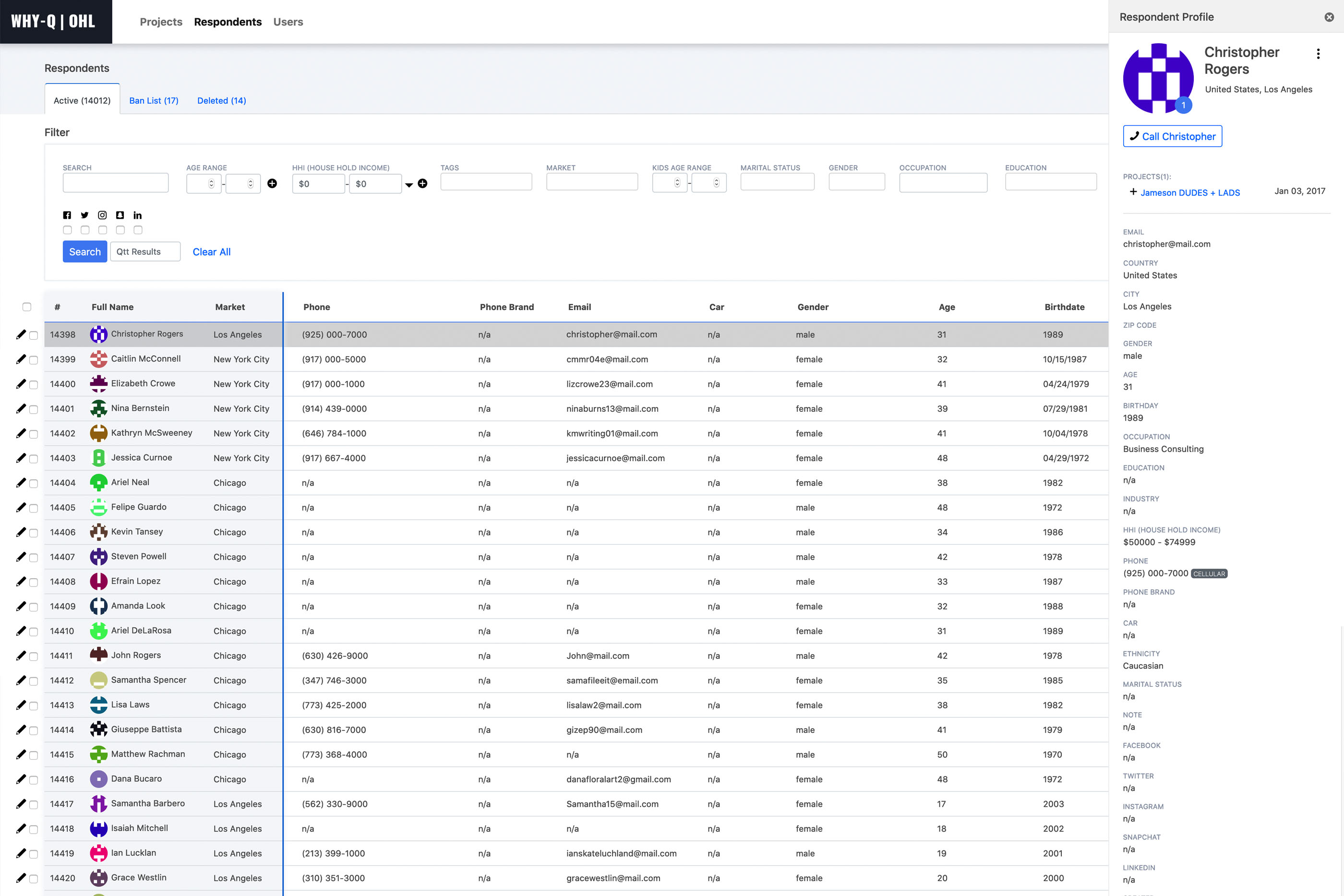 WHY-Q | OHL DATABASE